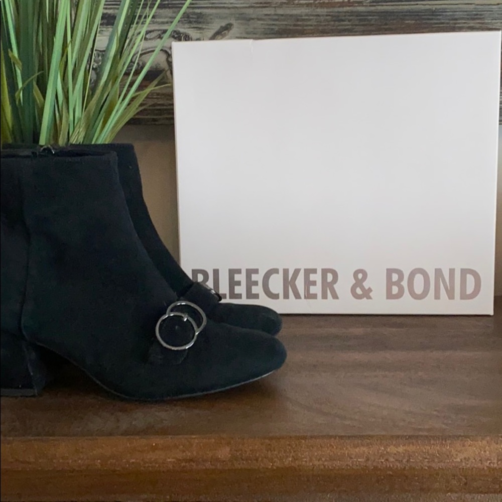 Bleecker & Bond Lacey Heeled Boot Black